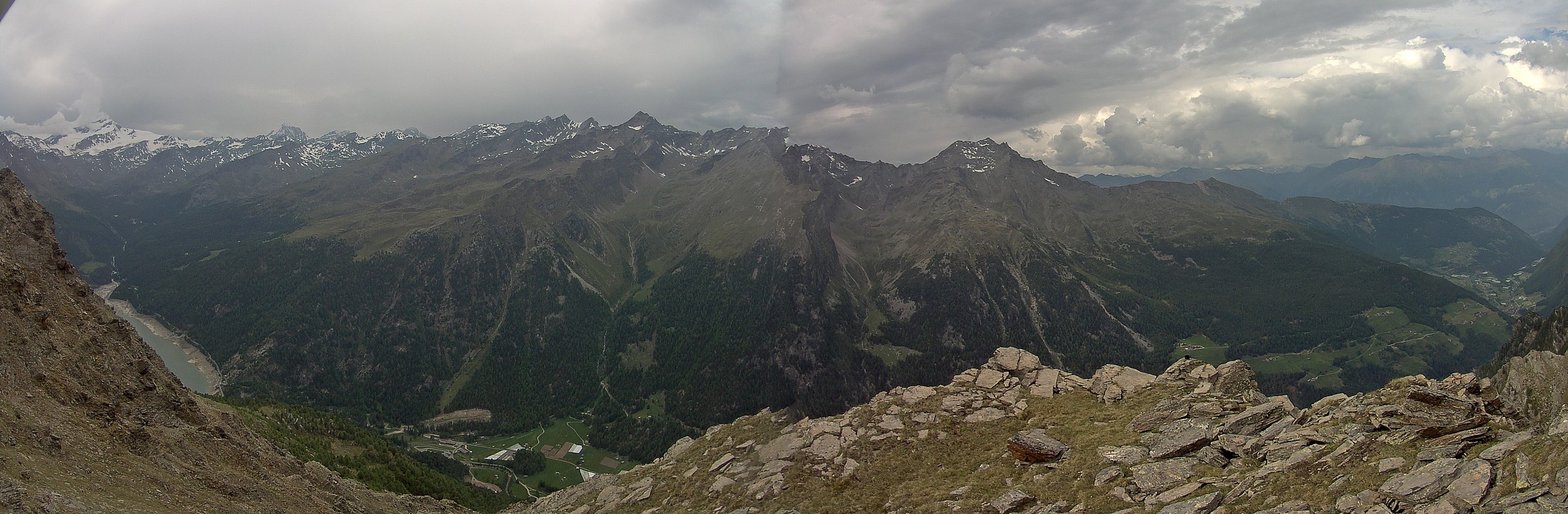 Archiv Foto Webcam Martelltal: Blick Zufrittsee