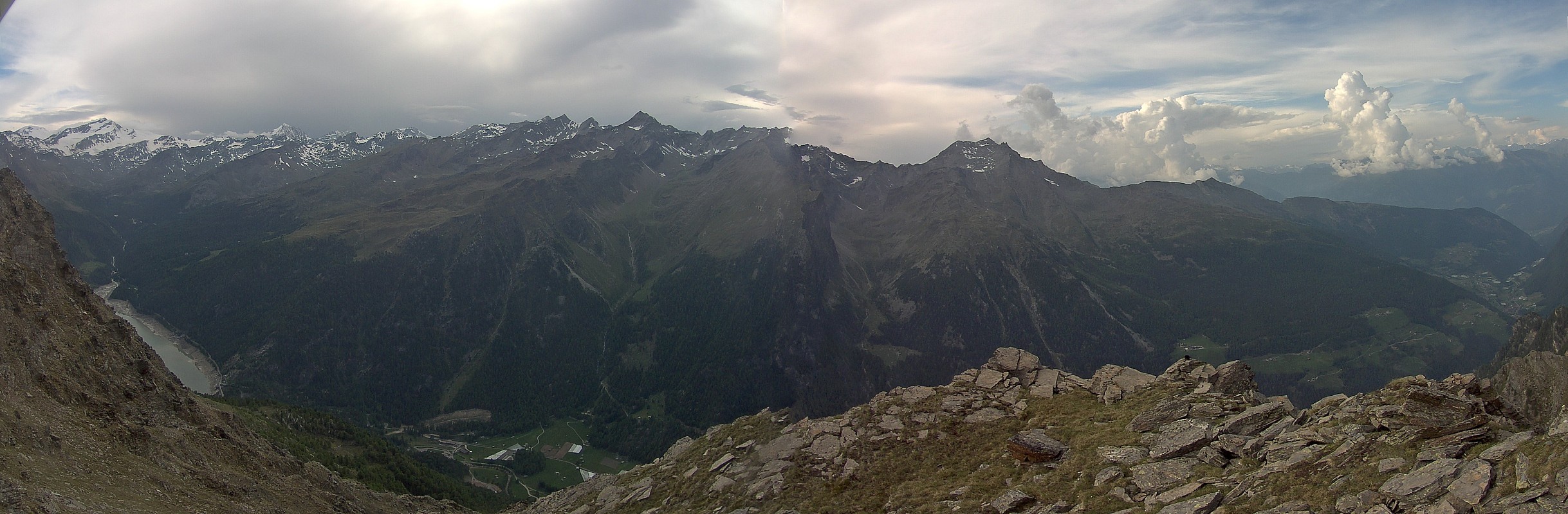 Archiv Foto Webcam Martelltal: Blick Zufrittsee