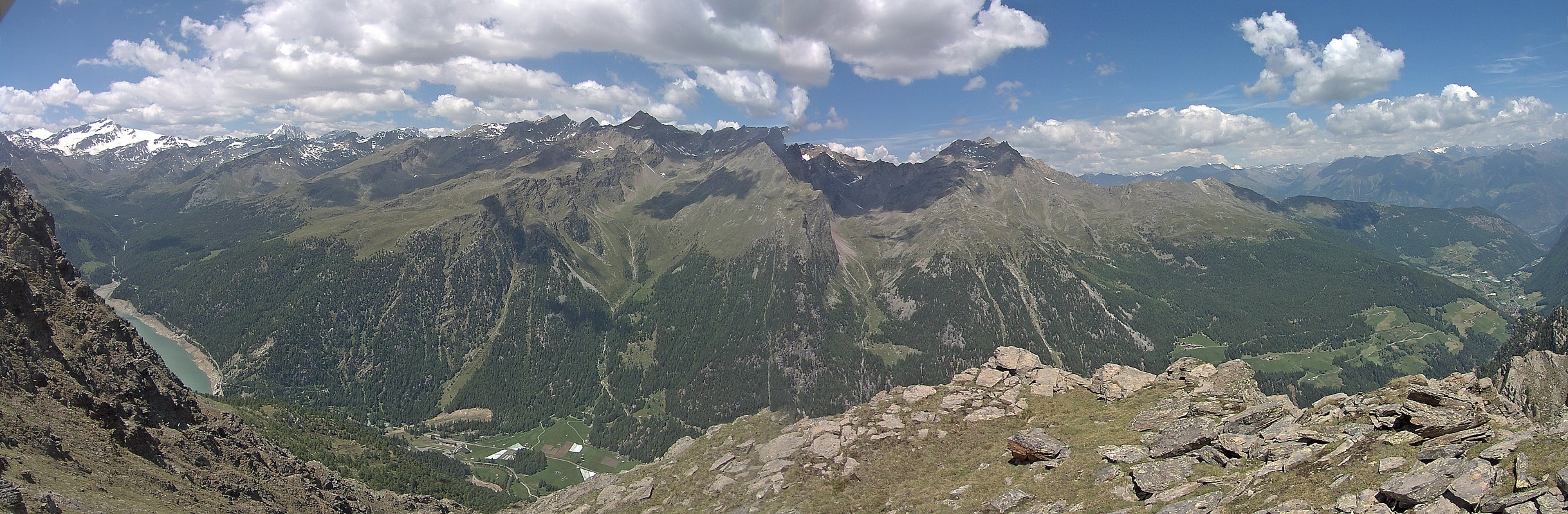 Archiv Foto Webcam Martelltal: Blick Zufrittsee