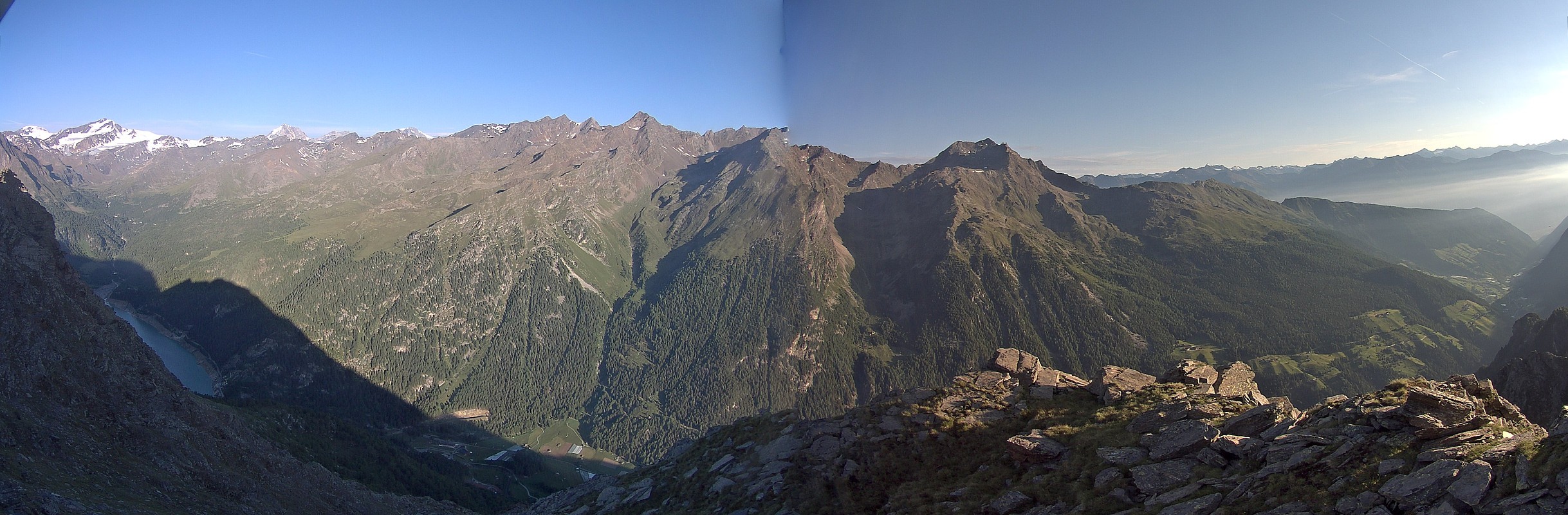 Archiv Foto Webcam Martelltal: Blick Zufrittsee