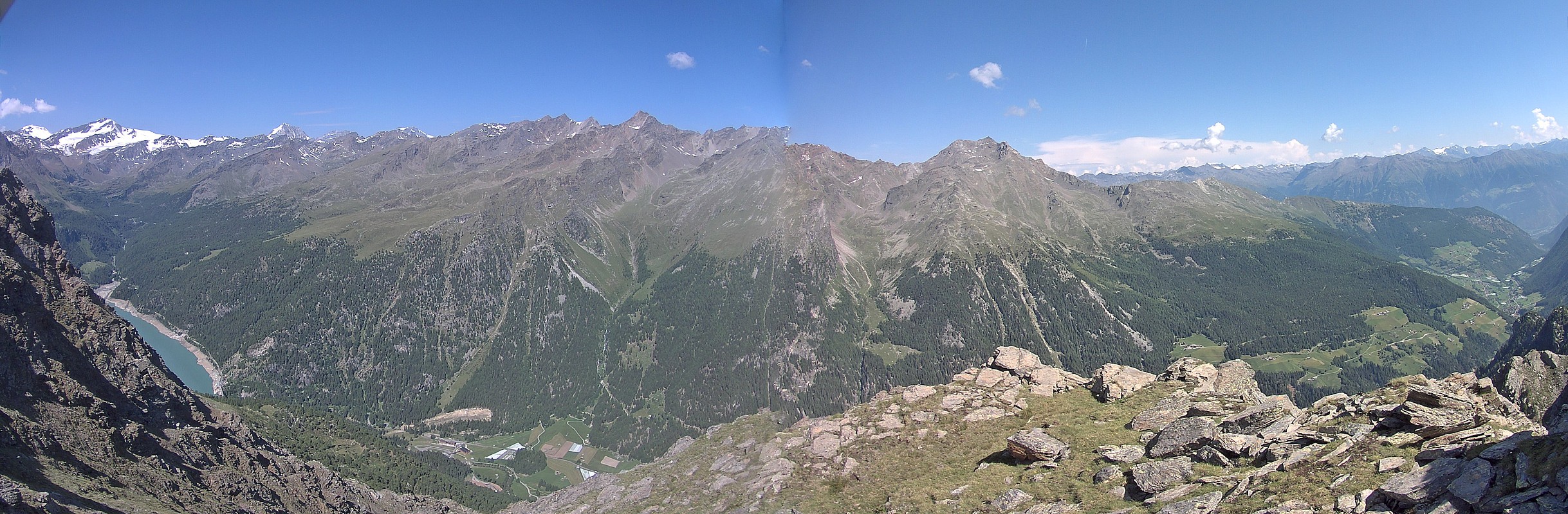 Archiv Foto Webcam Martelltal: Blick Zufrittsee
