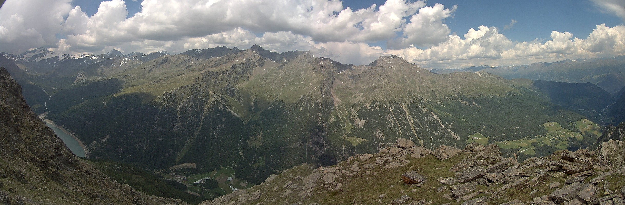 Archiv Foto Webcam Martelltal: Blick Zufrittsee