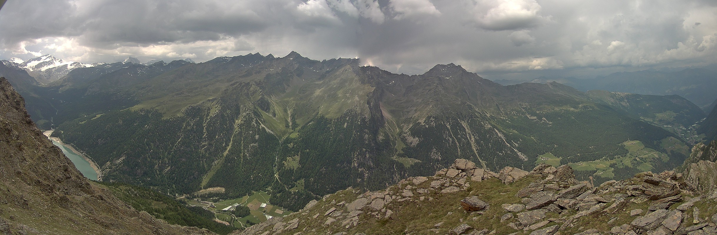 Archiv Foto Webcam Martelltal: Blick Zufrittsee