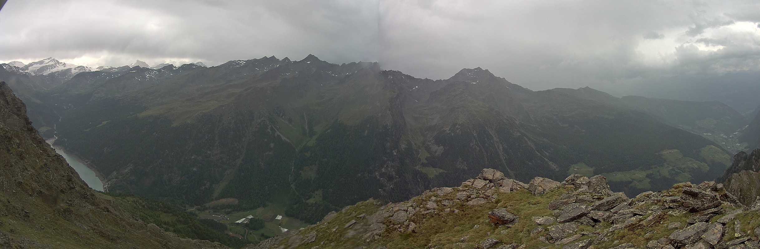 Archiv Foto Webcam Martelltal: Blick Zufrittsee