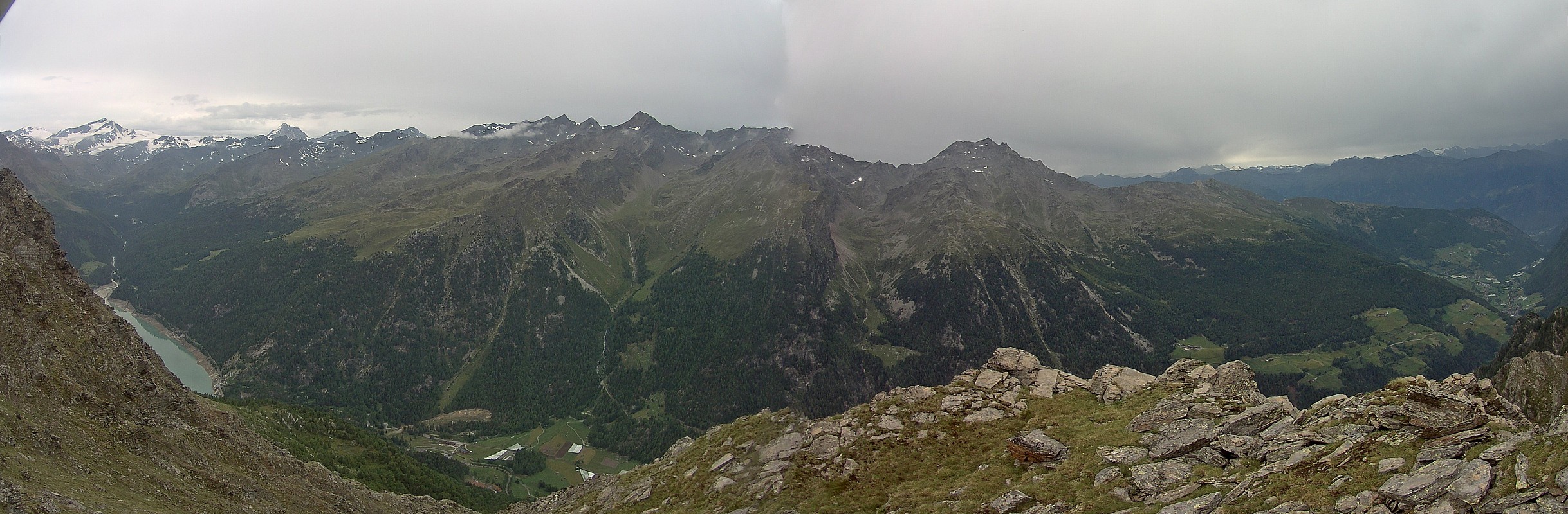 Archiv Foto Webcam Martelltal: Blick Zufrittsee
