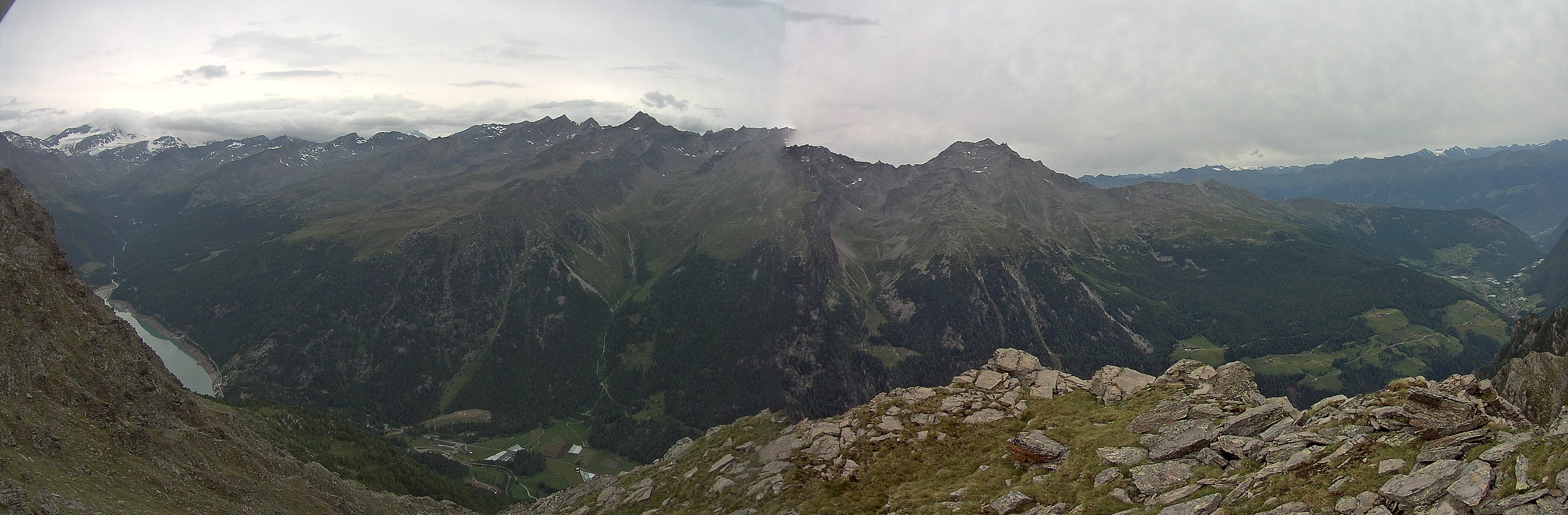 Archiv Foto Webcam Martelltal: Blick Zufrittsee