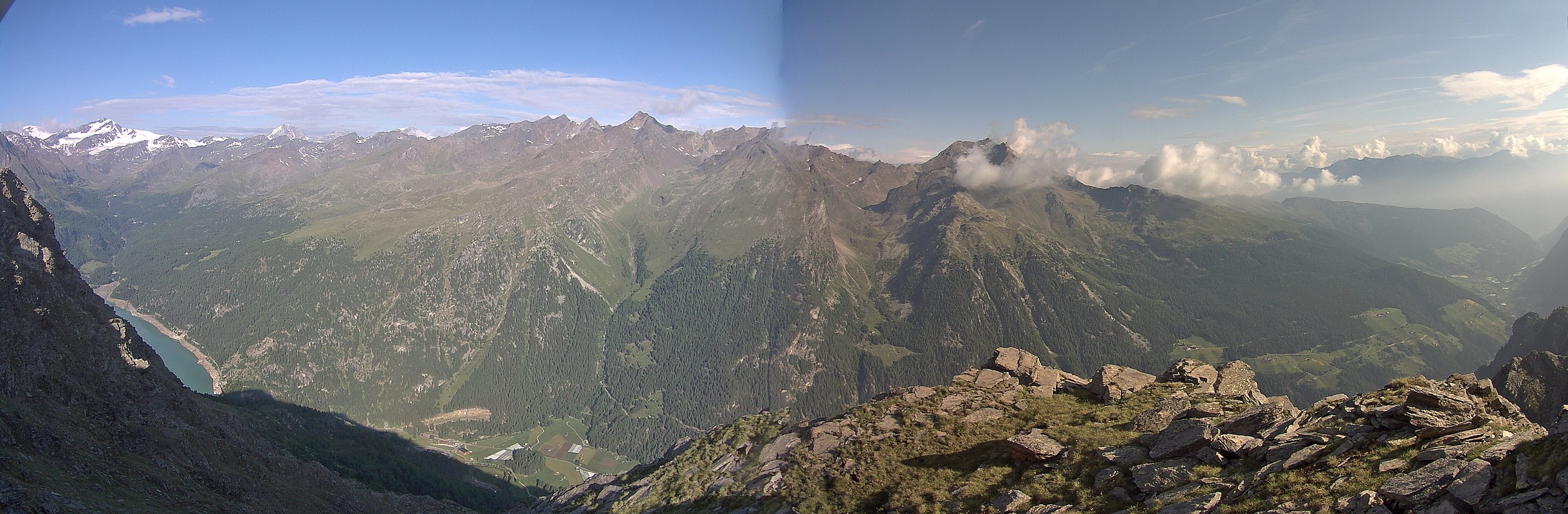 Archiv Foto Webcam Martelltal: Blick Zufrittsee