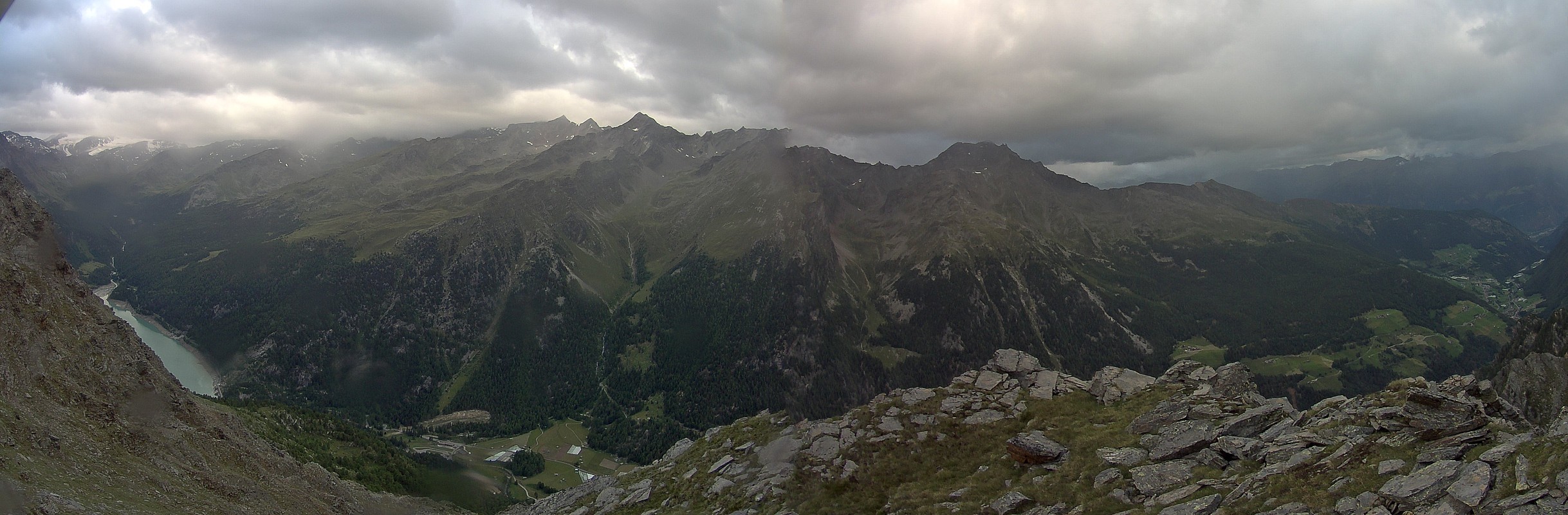 Archiv Foto Webcam Martelltal: Blick Zufrittsee