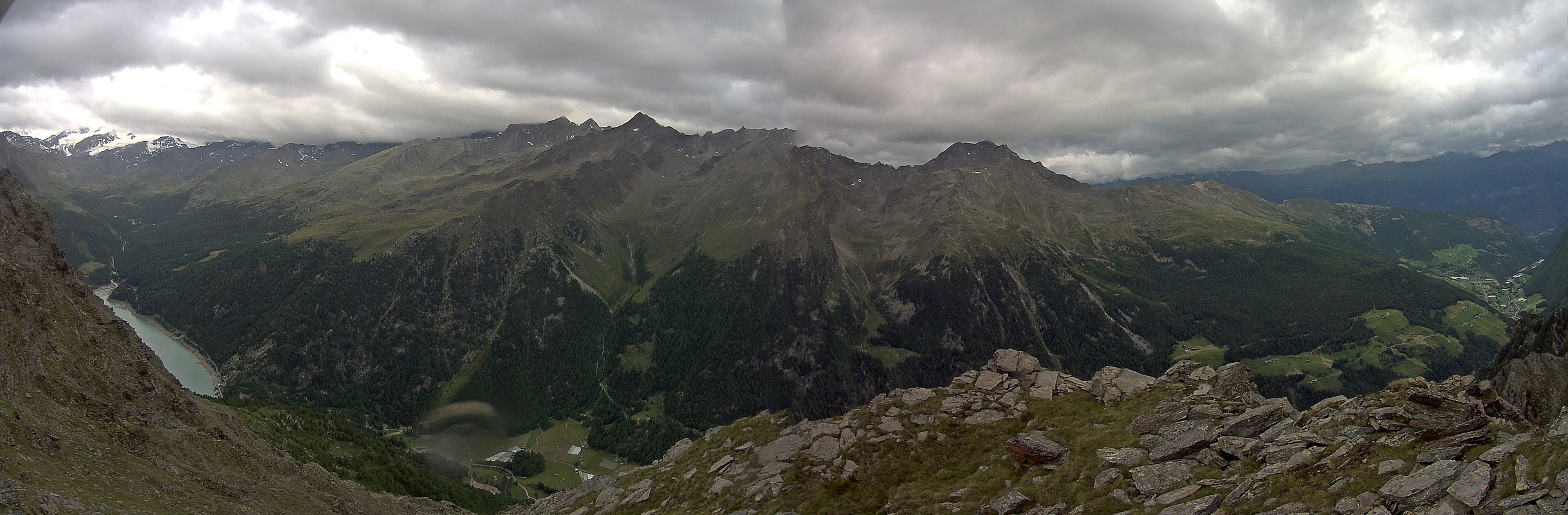 Archiv Foto Webcam Martelltal: Blick Zufrittsee