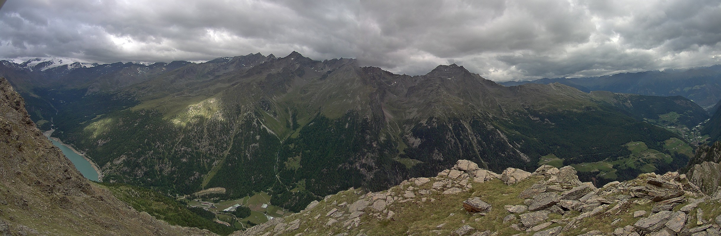 Archiv Foto Webcam Martelltal: Blick Zufrittsee