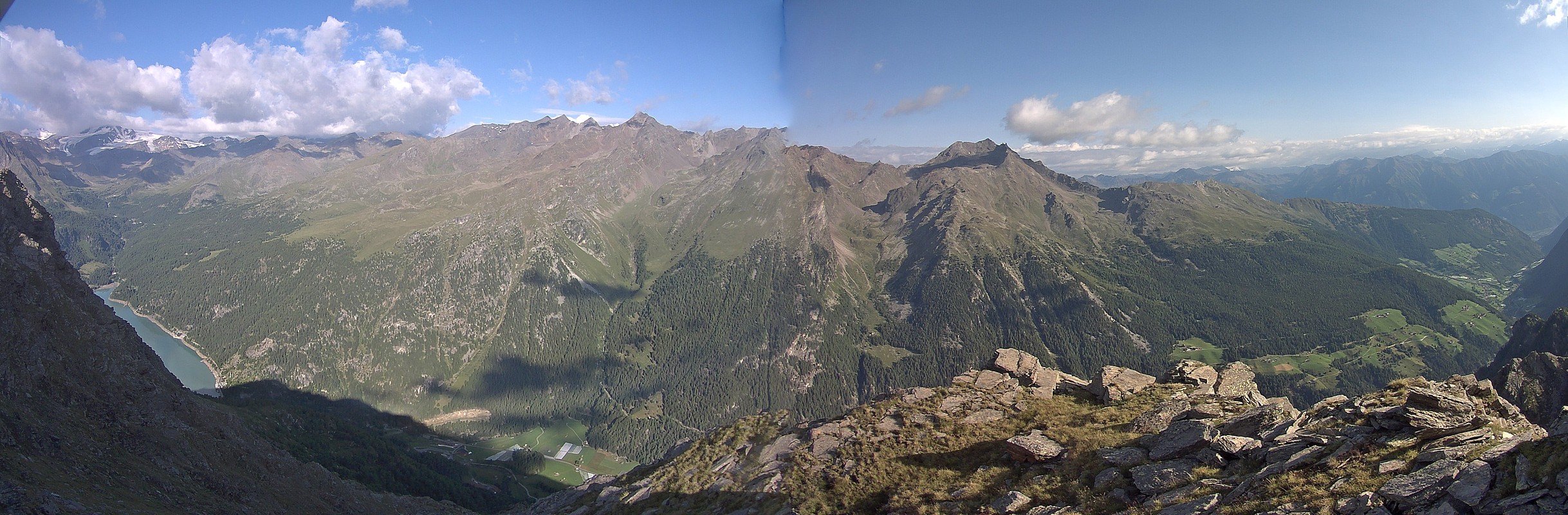 Archiv Foto Webcam Martelltal: Blick Zufrittsee
