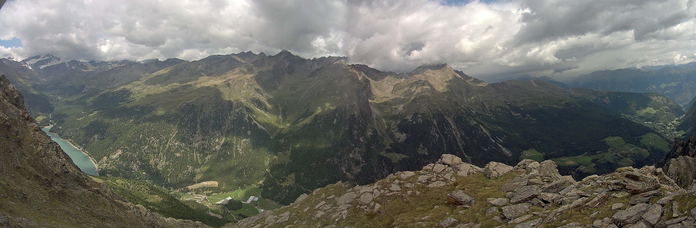 Archiv Foto Webcam Martelltal: Blick Zufrittsee