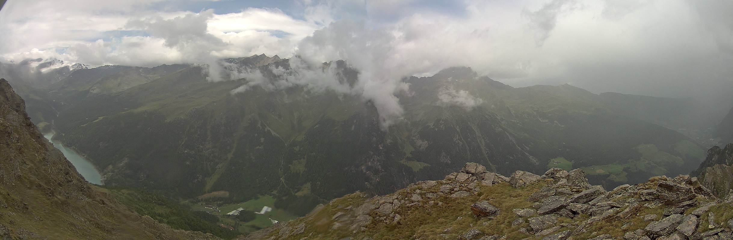 Archiv Foto Webcam Martelltal: Blick Zufrittsee