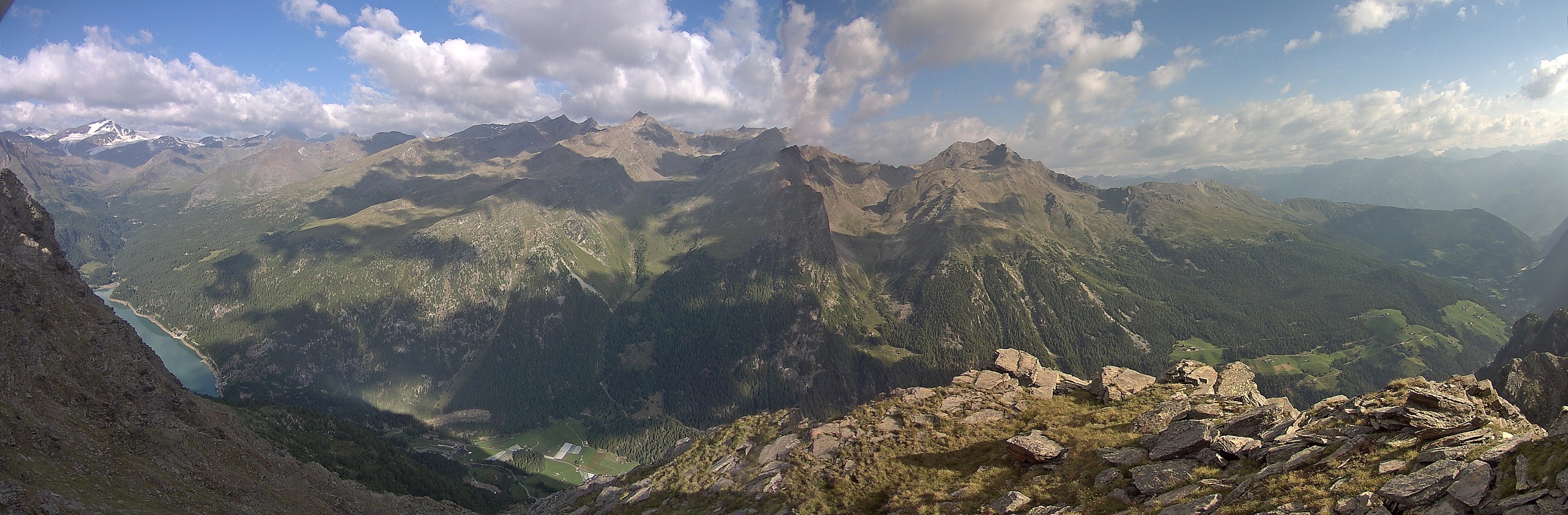 Archiv Foto Webcam Martelltal: Blick Zufrittsee
