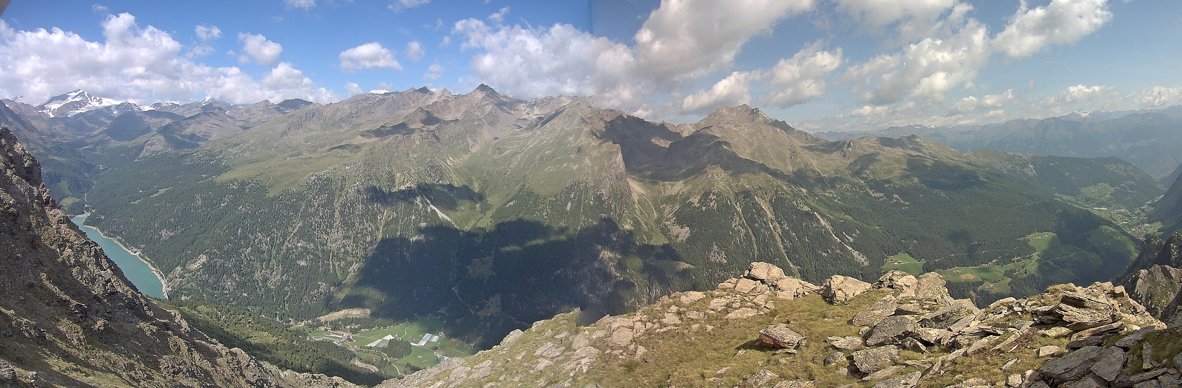 Archiv Foto Webcam Martelltal: Blick Zufrittsee