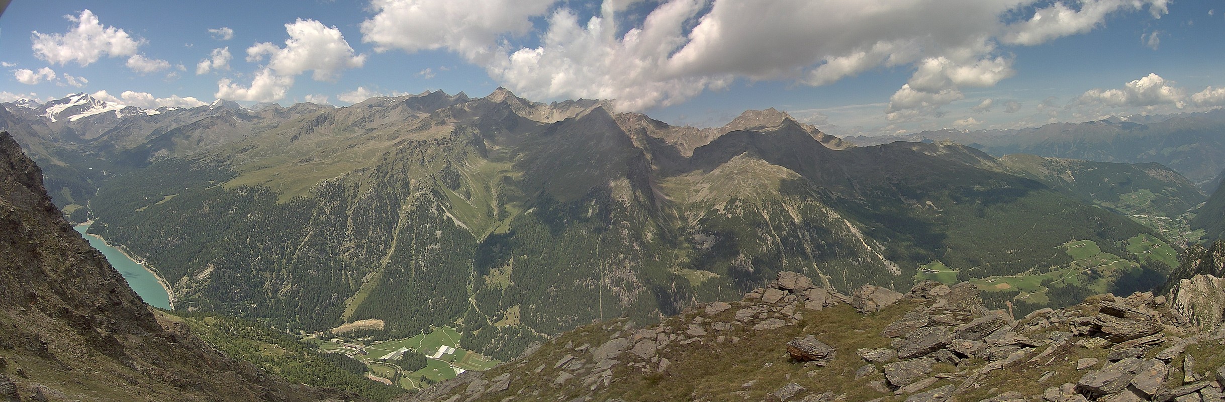 Archiv Foto Webcam Martelltal: Blick Zufrittsee