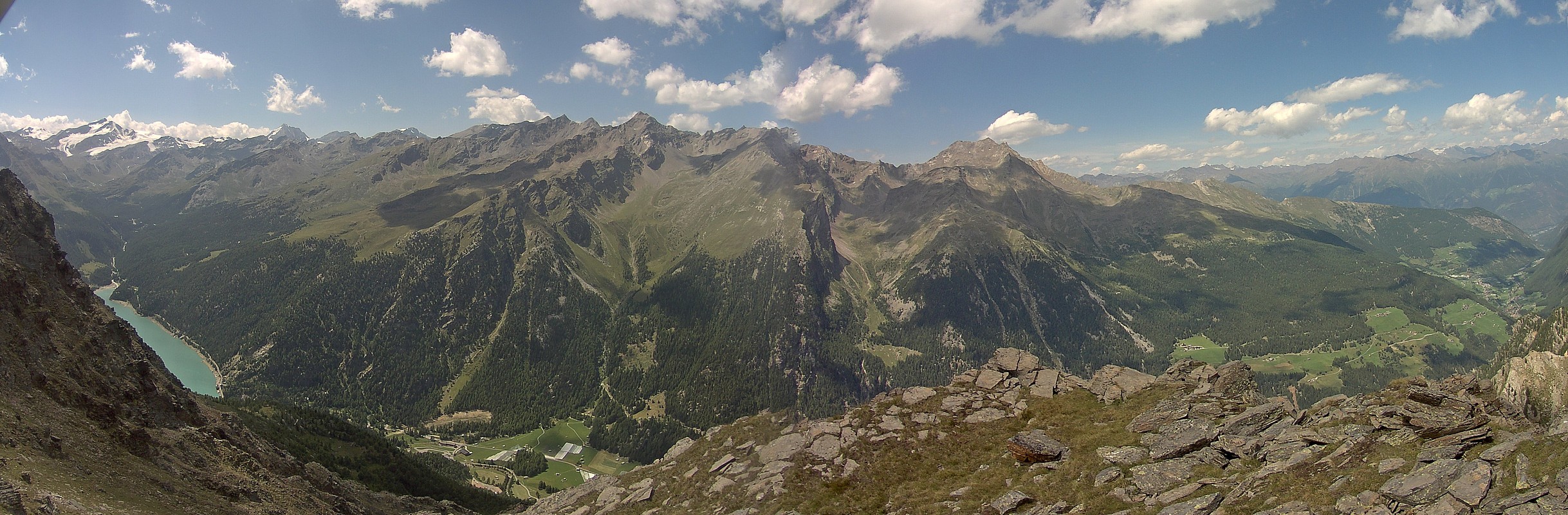 Archiv Foto Webcam Martelltal: Blick Zufrittsee