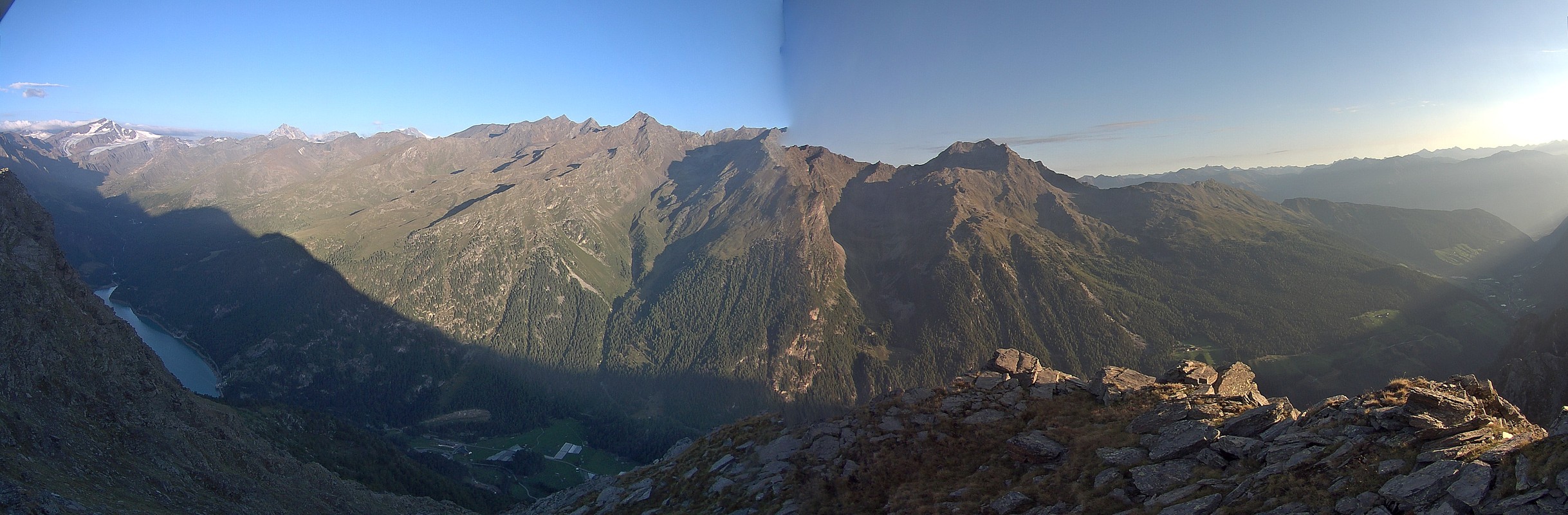 Archiv Foto Webcam Martelltal: Blick Zufrittsee