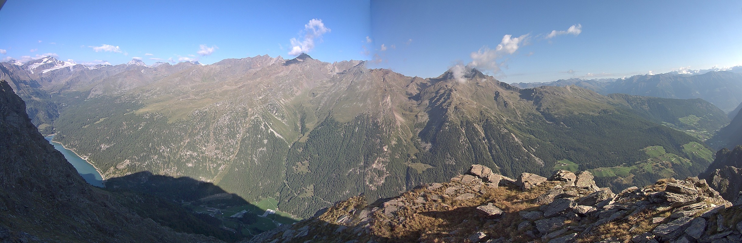 Archiv Foto Webcam Martelltal: Blick Zufrittsee