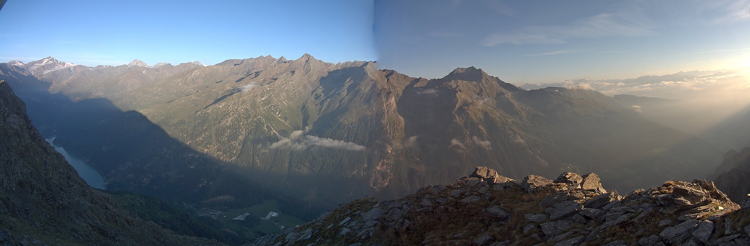 Archiv Foto Webcam Martelltal: Blick Zufrittsee