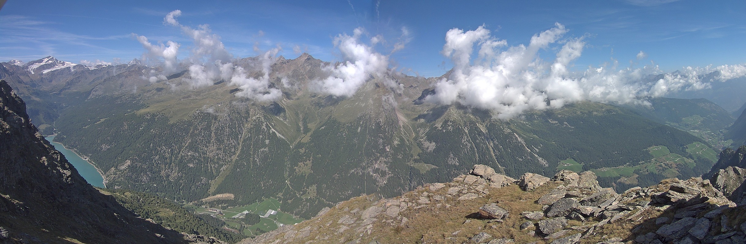 Archiv Foto Webcam Martelltal: Blick Zufrittsee