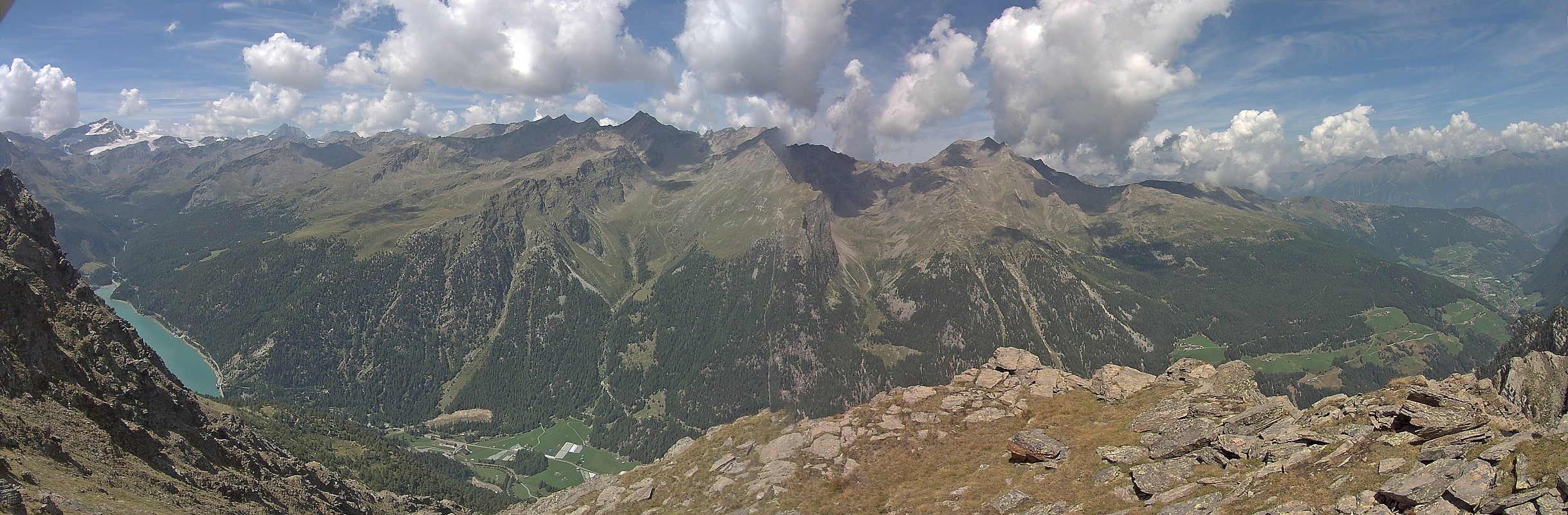 Archiv Foto Webcam Martelltal: Blick Zufrittsee