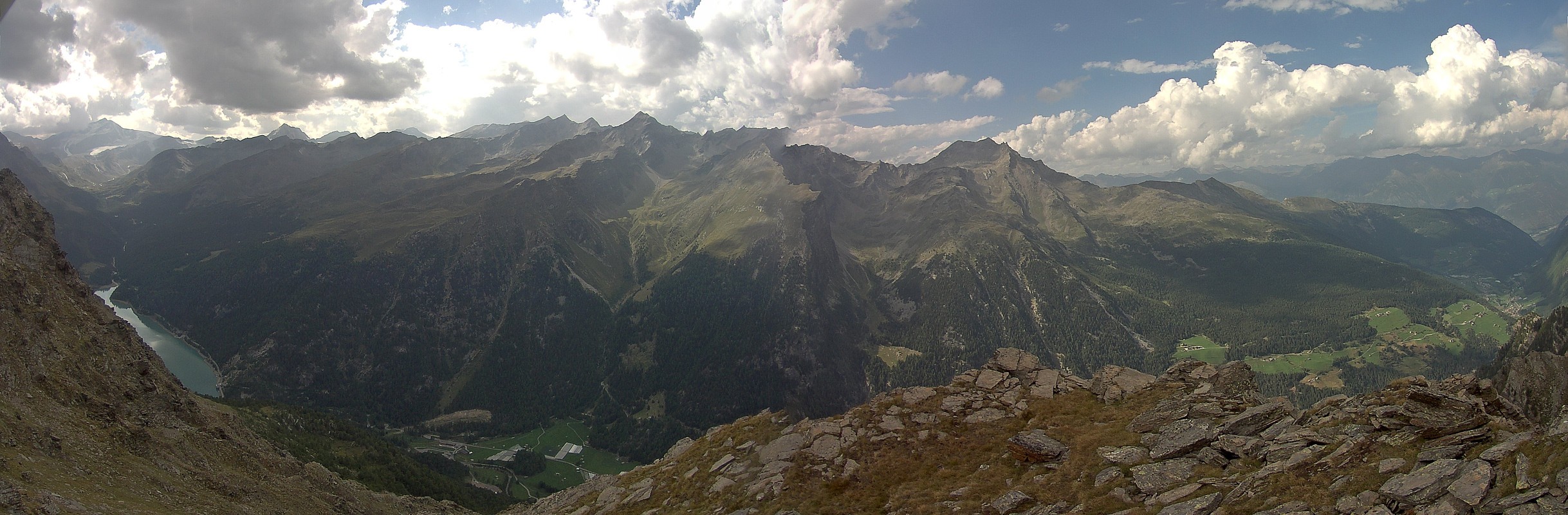 Archiv Foto Webcam Martelltal: Blick Zufrittsee
