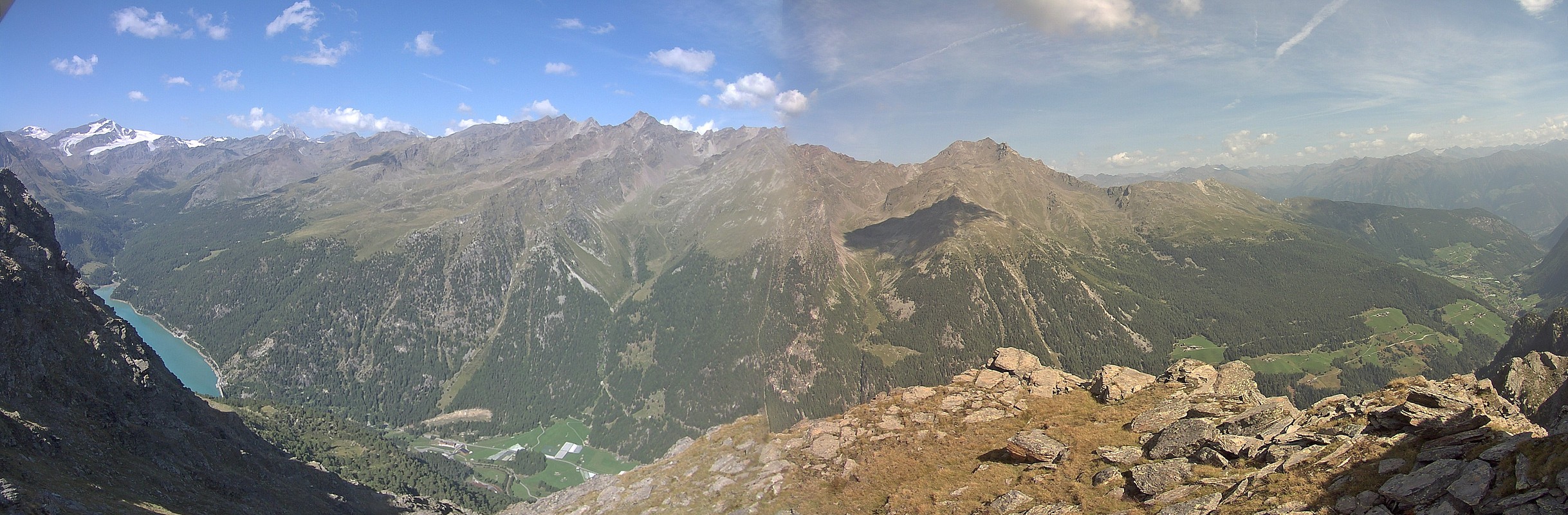 Archiv Foto Webcam Martelltal: Blick Zufrittsee