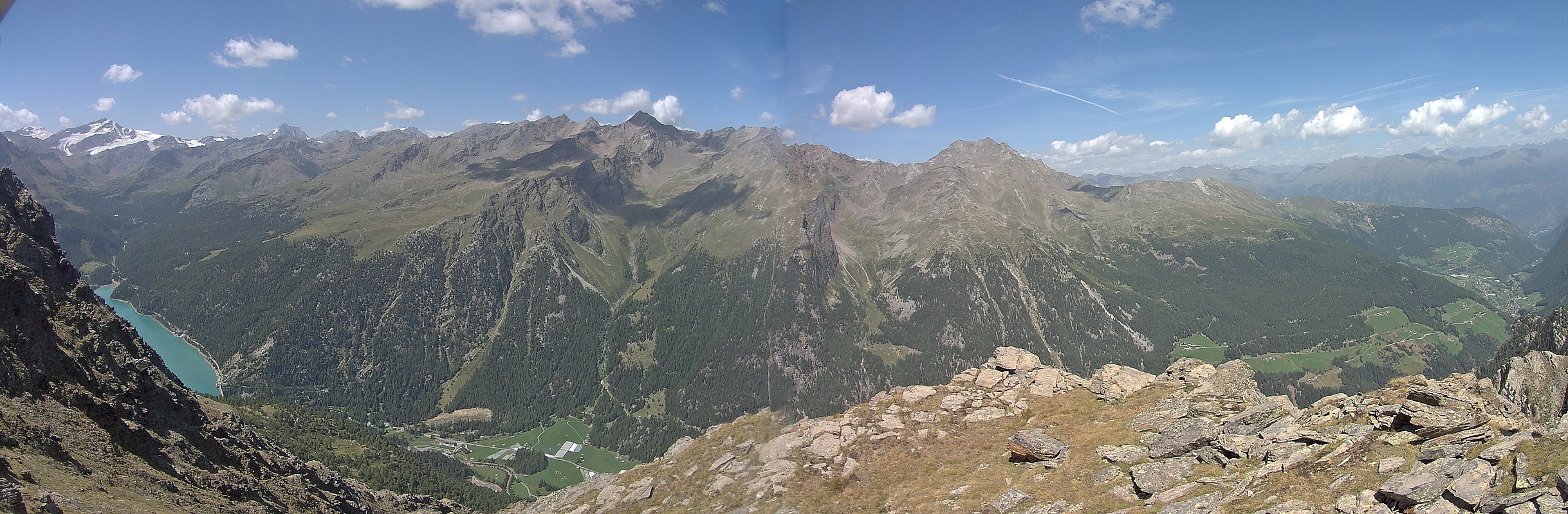 Archiv Foto Webcam Martelltal: Blick Zufrittsee