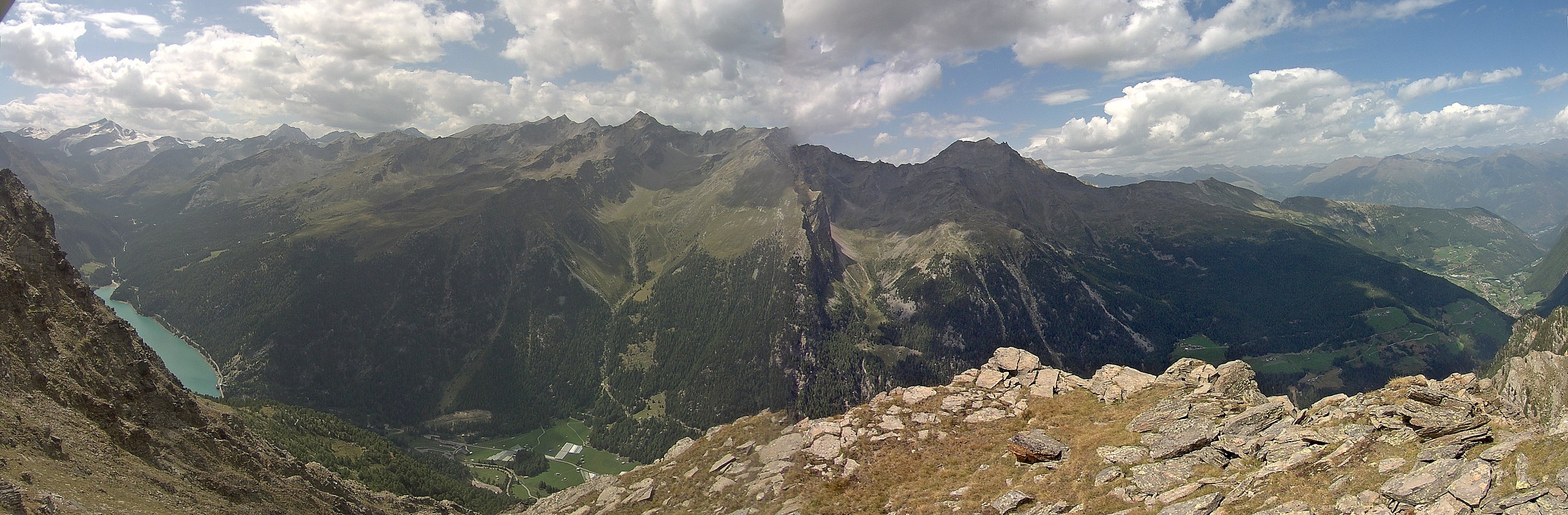 Archiv Foto Webcam Martelltal: Blick Zufrittsee