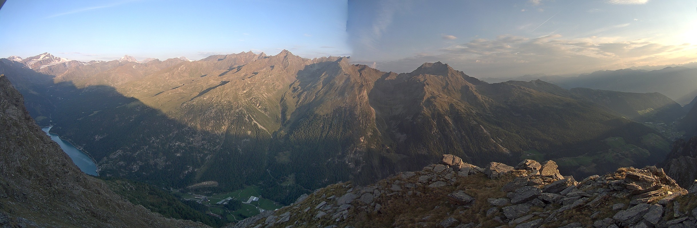 Archiv Foto Webcam Martelltal: Blick Zufrittsee