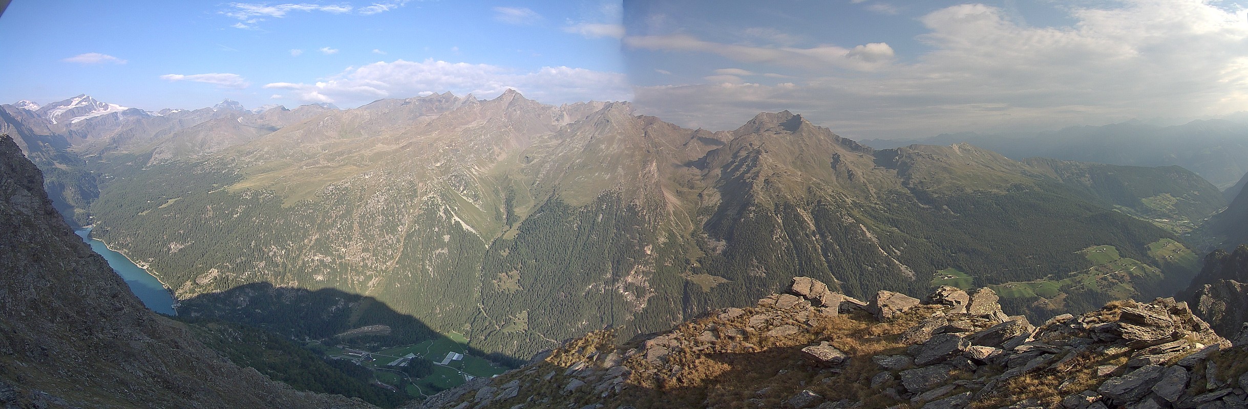 Archiv Foto Webcam Martelltal: Blick Zufrittsee
