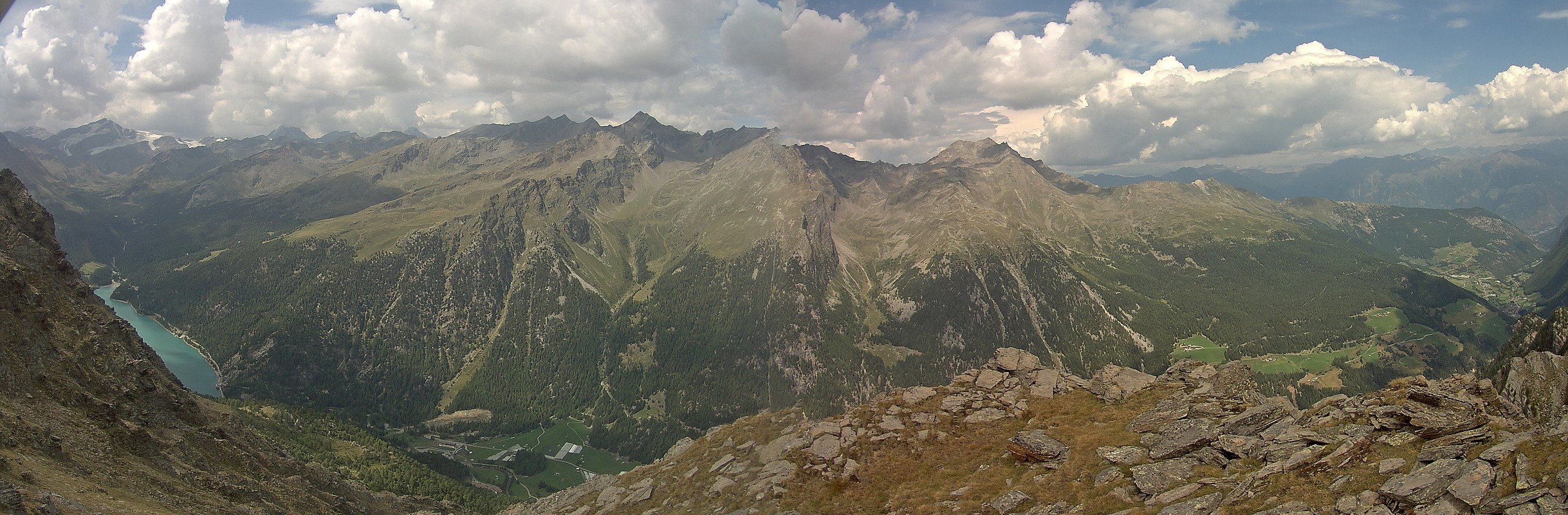 Archiv Foto Webcam Martelltal: Blick Zufrittsee