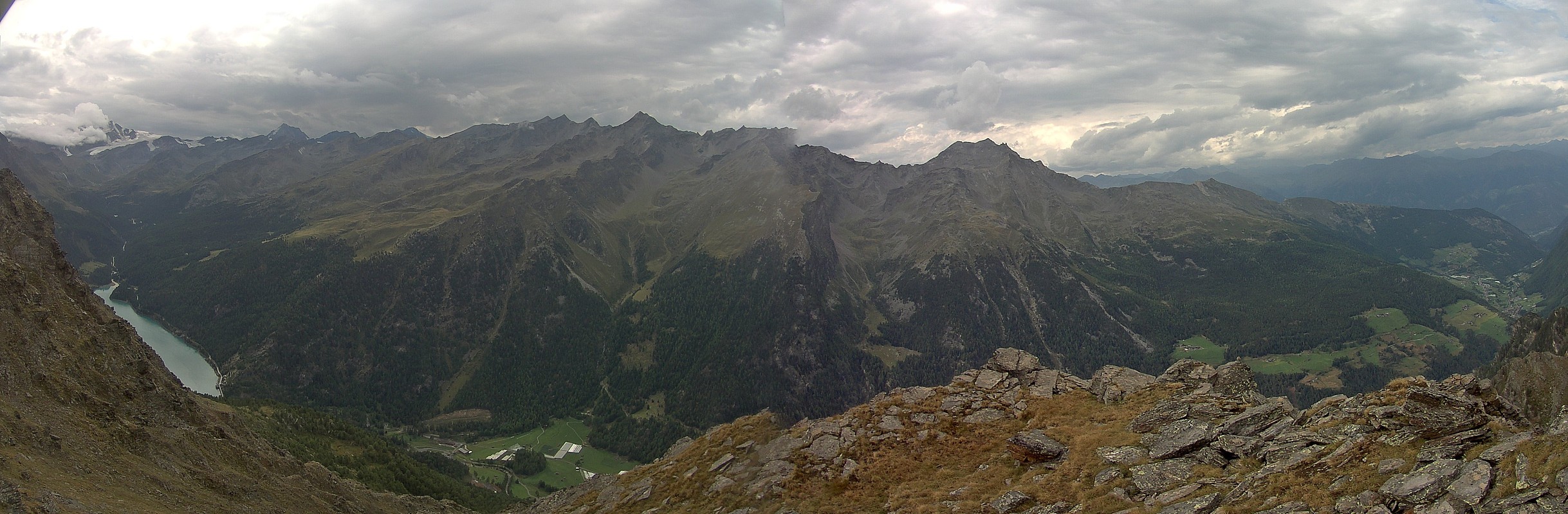 Archiv Foto Webcam Martelltal: Blick Zufrittsee
