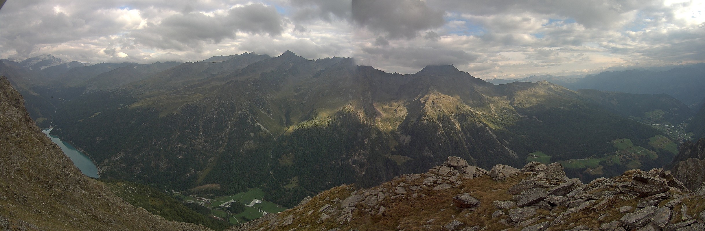 Archiv Foto Webcam Martelltal: Blick Zufrittsee
