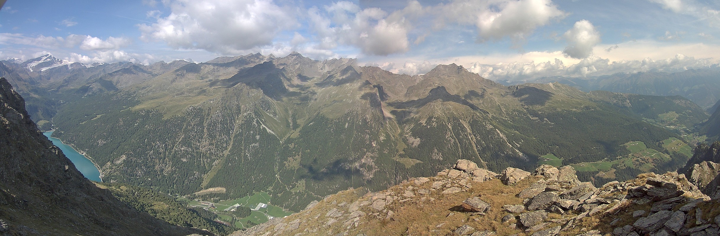 Archiv Foto Webcam Martelltal: Blick Zufrittsee