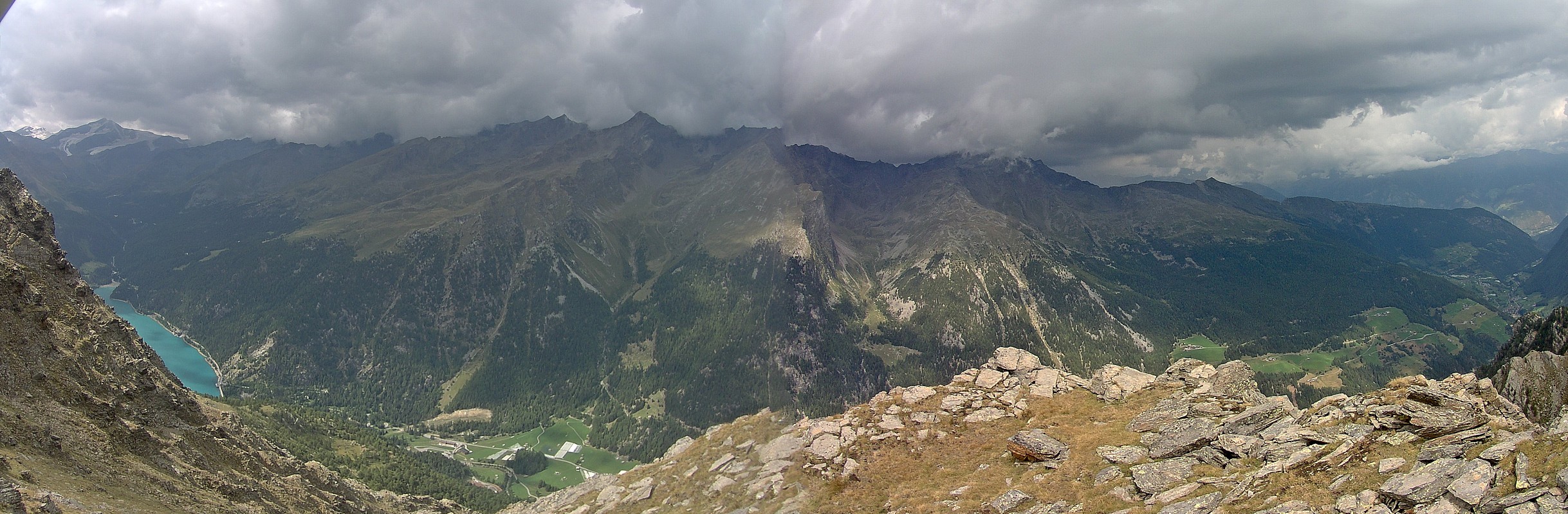 Archiv Foto Webcam Martelltal: Blick Zufrittsee