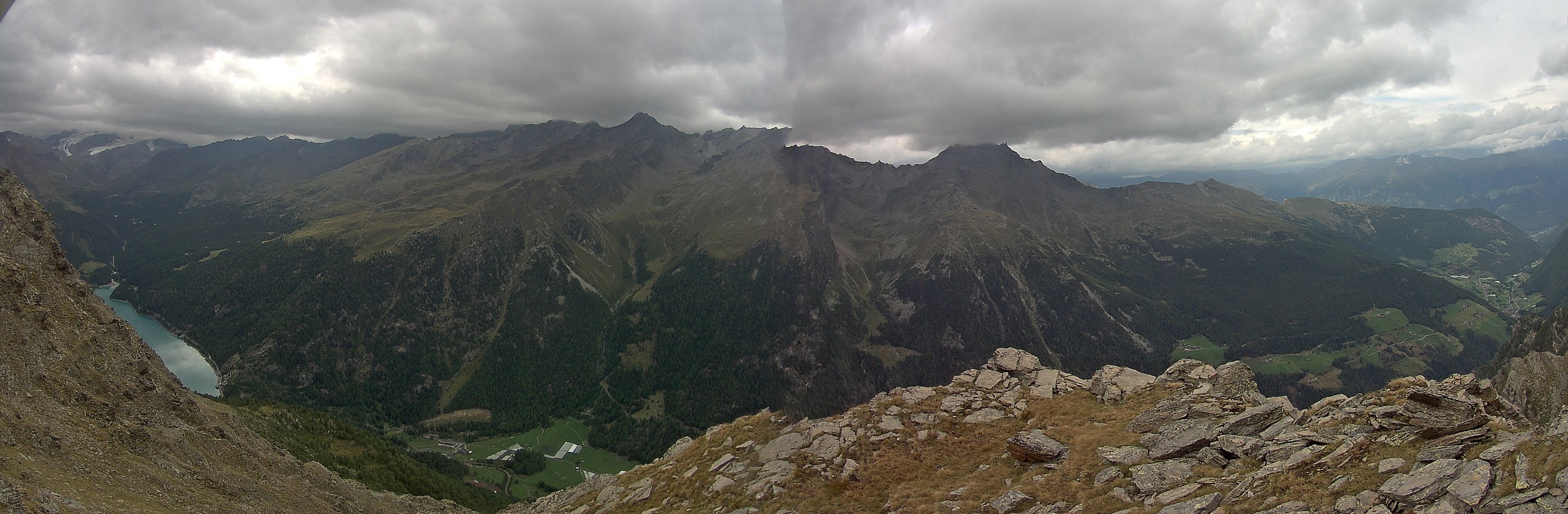 Archiv Foto Webcam Martelltal: Blick Zufrittsee