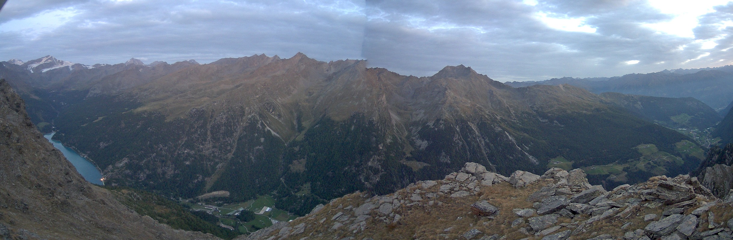 Archiv Foto Webcam Martelltal: Blick Zufrittsee