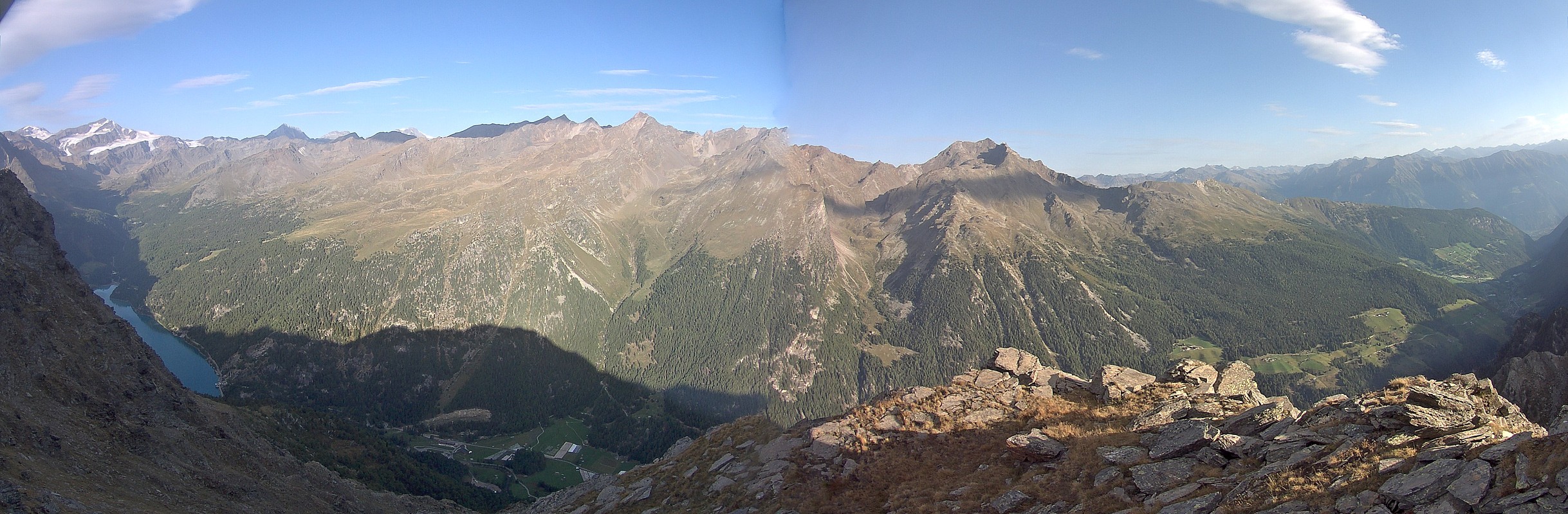 Archiv Foto Webcam Martelltal: Blick Zufrittsee