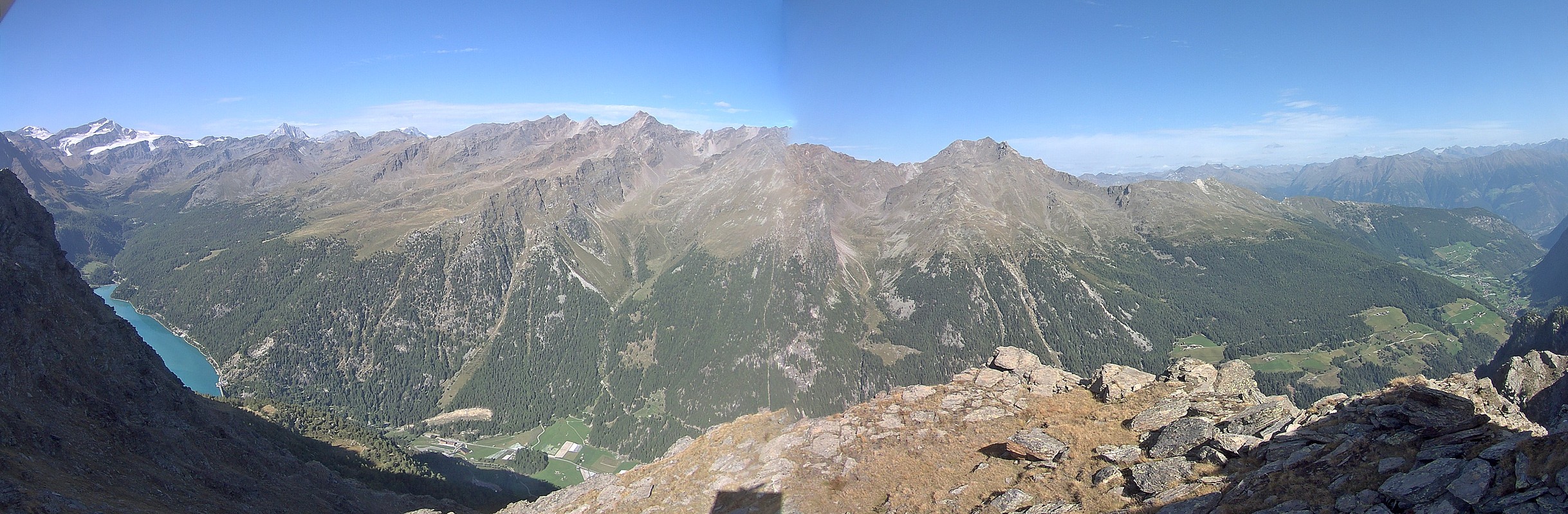 Archiv Foto Webcam Martelltal: Blick Zufrittsee