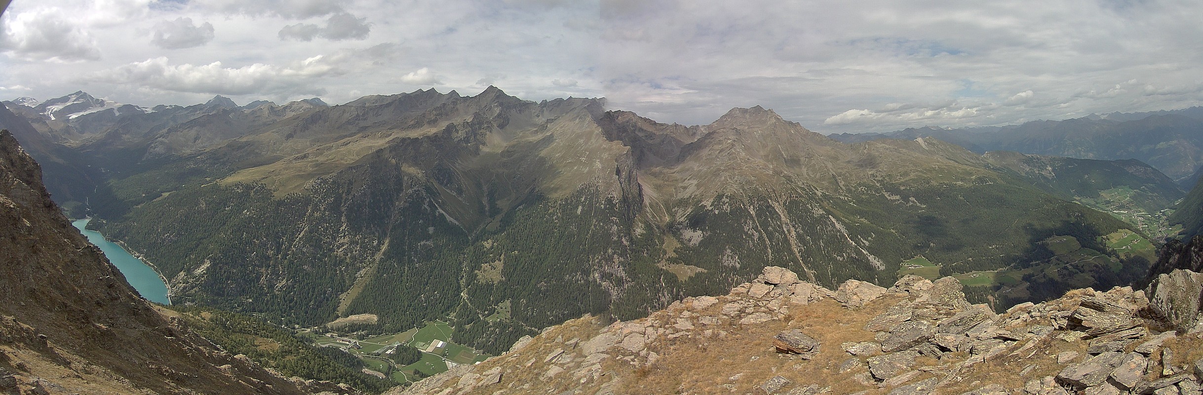 Archiv Foto Webcam Martelltal: Blick Zufrittsee
