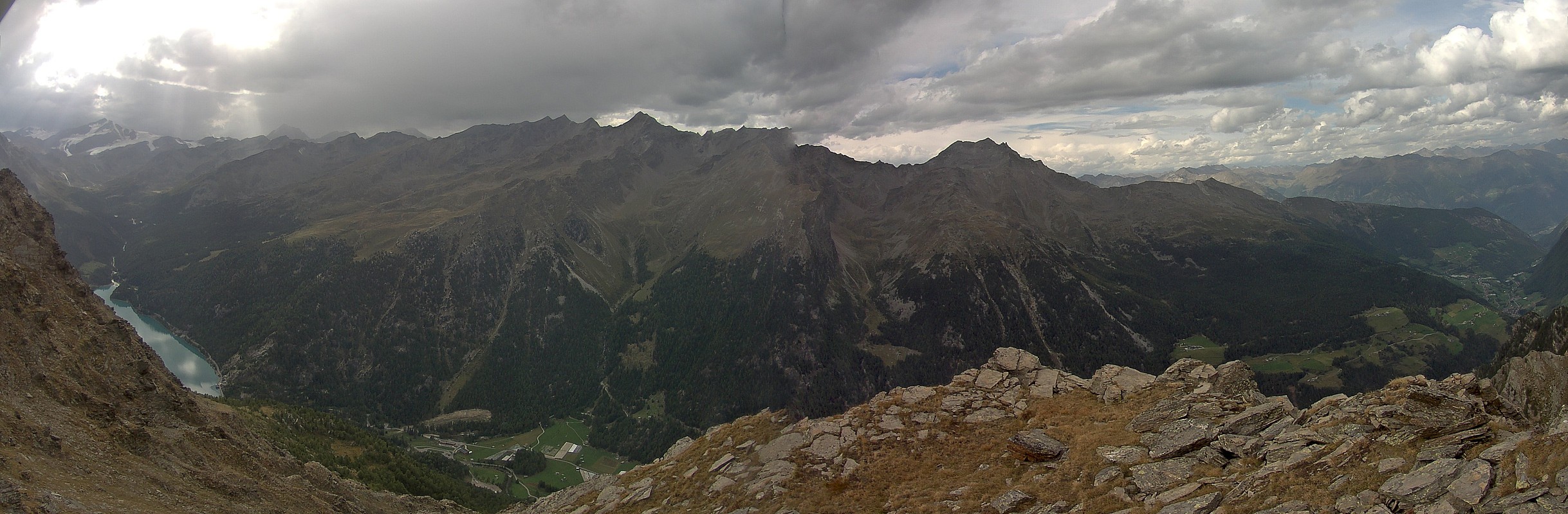 Archiv Foto Webcam Martelltal: Blick Zufrittsee