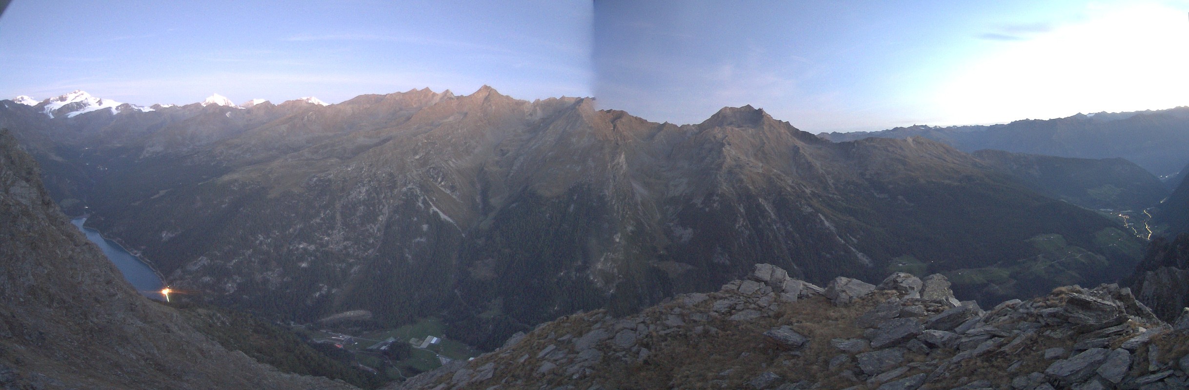 Archiv Foto Webcam Martelltal: Blick Zufrittsee