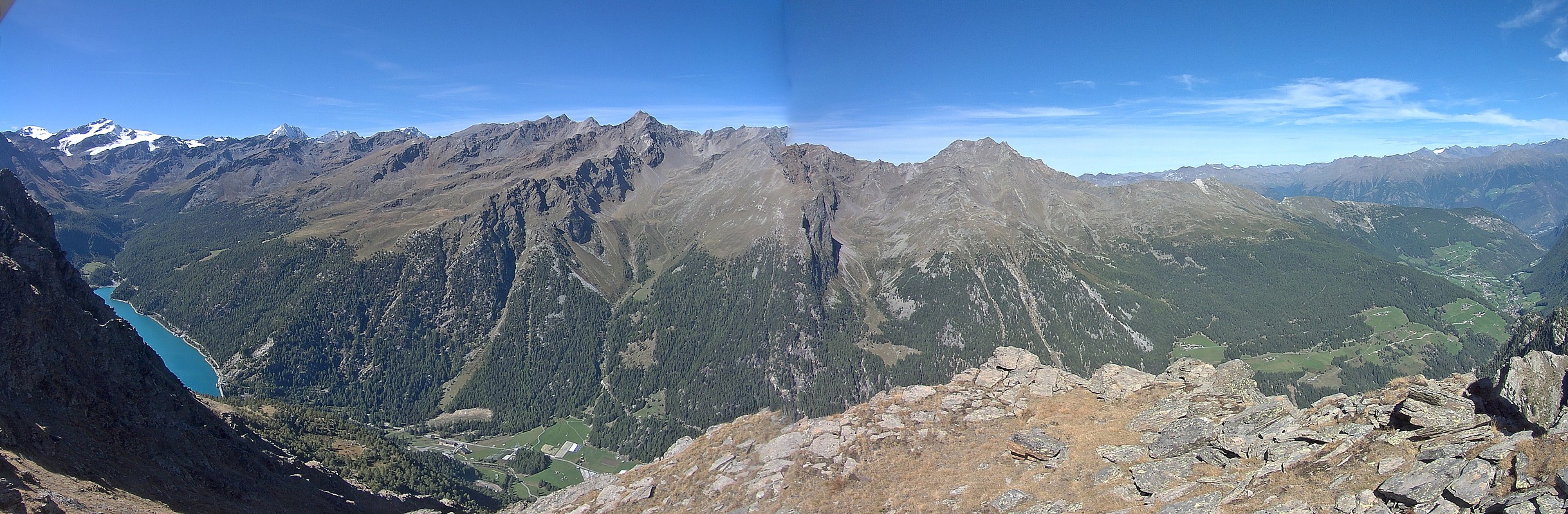 Archiv Foto Webcam Martelltal: Blick Zufrittsee