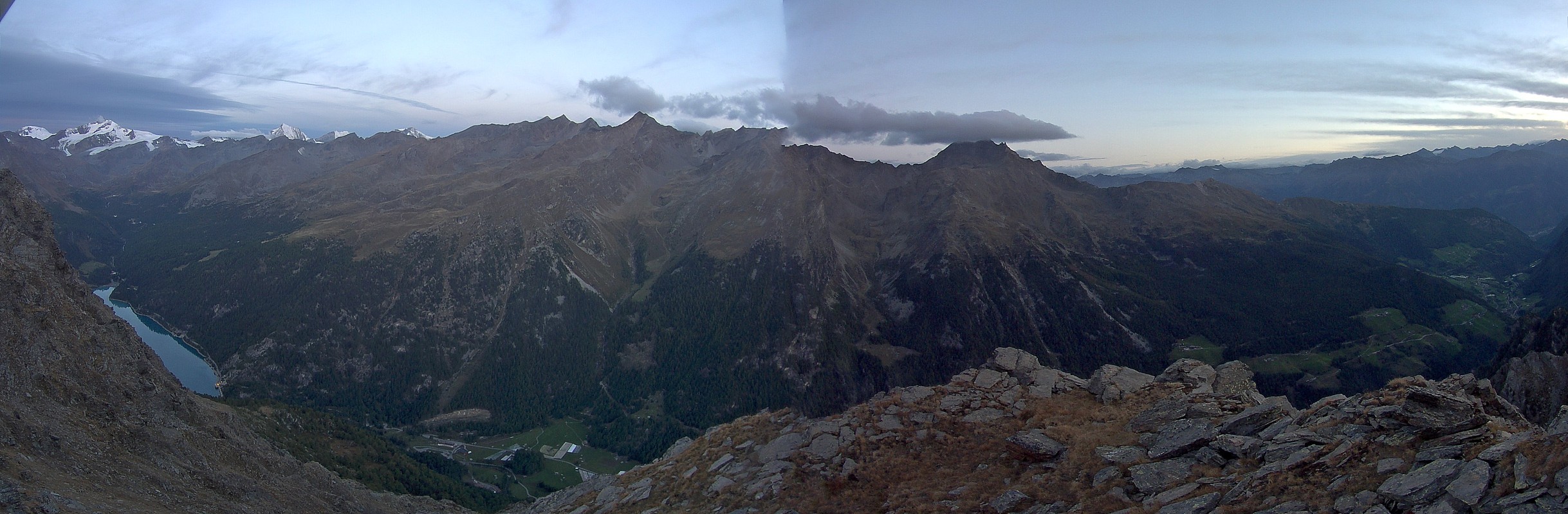Archiv Foto Webcam Martelltal: Blick Zufrittsee