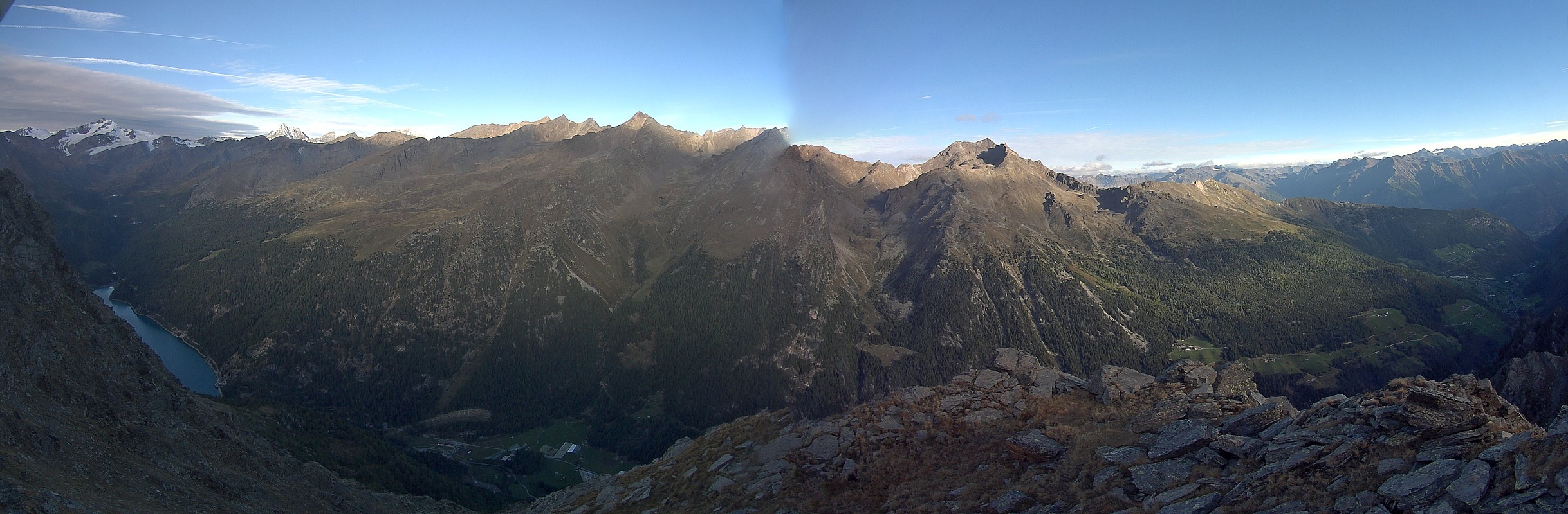 Archiv Foto Webcam Martelltal: Blick Zufrittsee