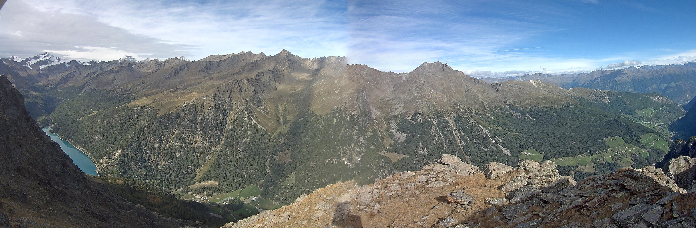 Archiv Foto Webcam Martelltal: Blick Zufrittsee