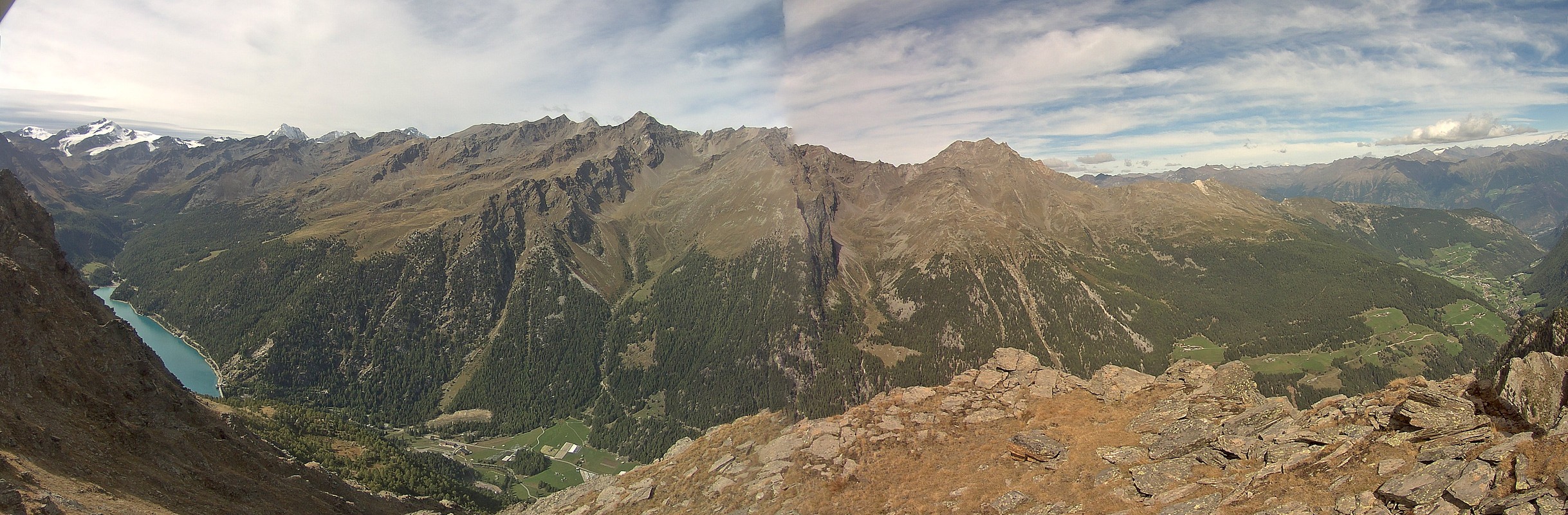 Archiv Foto Webcam Martelltal: Blick Zufrittsee