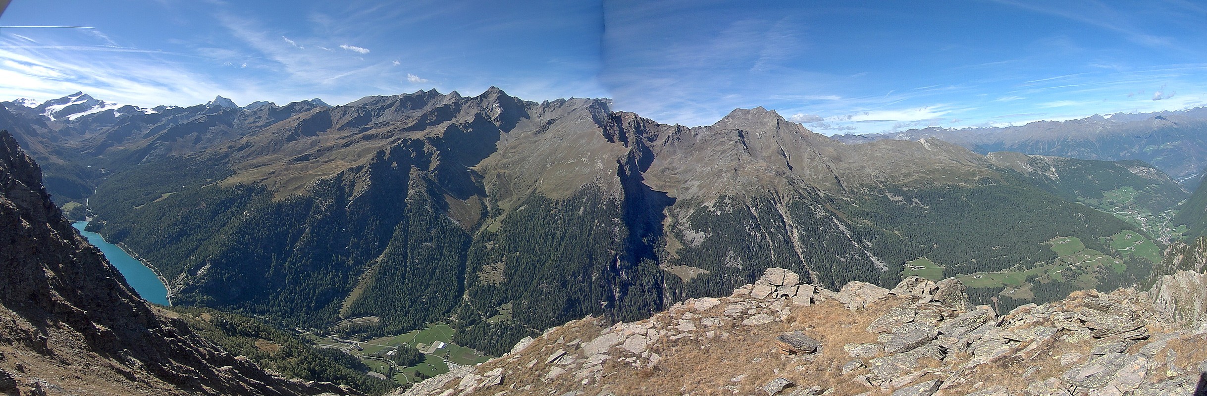Archiv Foto Webcam Martelltal: Blick Zufrittsee